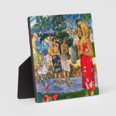 Gauguin Ia Orana Maria Plaque Fotoplaat (Voorkant)