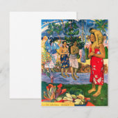 Gauguin Ia Orana Maria Uitnodigingen (Voorkant / Achterkant)
