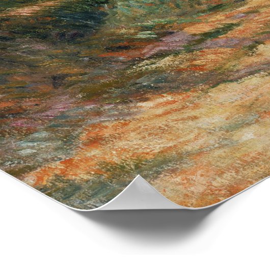 gauguin - ingang van het dorp Osny 1882 Poster (Hoek)