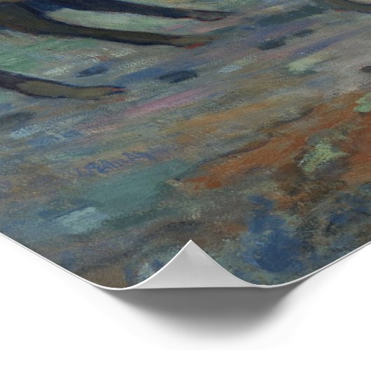 Gauguin - Kerstnacht ( het laten zinken van het ox Poster (Hoek)