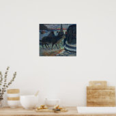 Gauguin - Kerstnacht ( het laten zinken van het ox Poster (Keuken)
