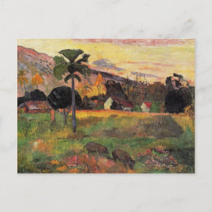 Gauguin - Kom hier, Impressionisme schilderij Briefkaart