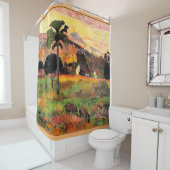 Gauguin - Kom hier, Weg in Tahiti Badgordijn Douchegordijn (In situ)