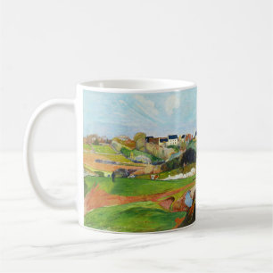 Gauguin Landschap bij Le Pouldu Vintage Kunstprint Koffiemok