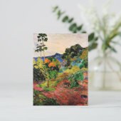 Gauguin - Landschap Martinique Briefkaart (Staand voorkant)
