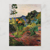 Gauguin - Landschap Martinique Briefkaart (Voorkant)
