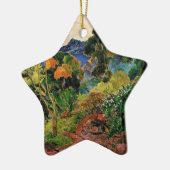 Gauguin - Landschap Martinique Keramisch Ornament (Links)