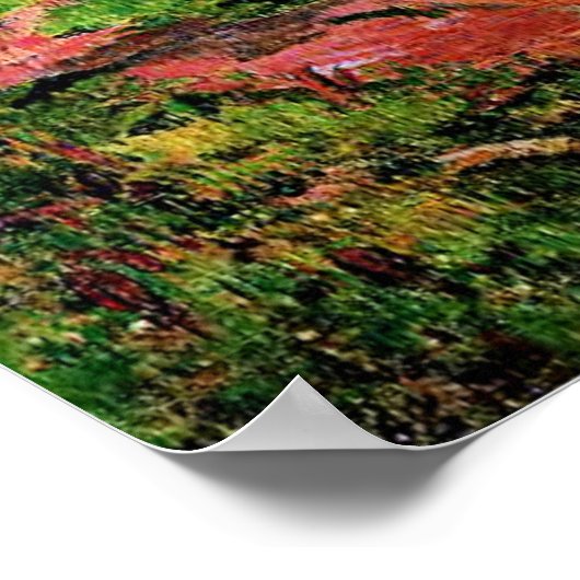 Gauguin - Landschap Martinique Poster (Hoek)