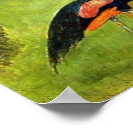 Gauguin Landschap met het Poster Peacocks (Hoek)