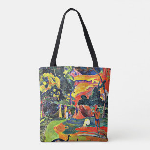 Gauguin - Landschap met voetgangers Tote Bag