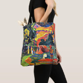 Gauguin - Landschap met voetgangers Tote Bag (Dichtbij)
