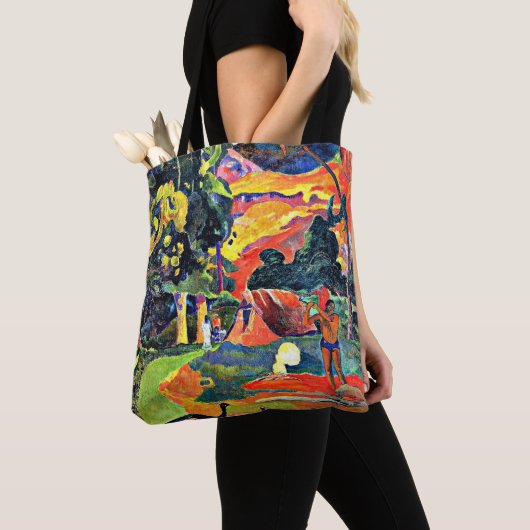 Gauguin - Landschap met voetgangers Tote Bag (Dichtbij)