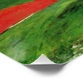 Gauguin - Landschap te le Pouldu Perfect Poster (Hoek)