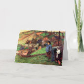 Gauguin - Landschap van Bretagne Kaart (Voorkant)