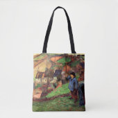 Gauguin - Landschap van Bretagne Tote Bag (Voorkant)