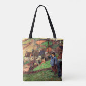 Gauguin - Landschap van Bretagne Tote Bag (Achterkant)