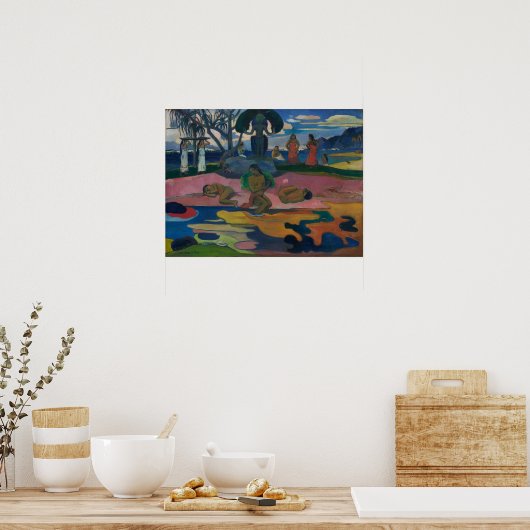 Gauguin - Mahana No Atua (Day Of The Gods) 1894 Poster (Keuken)