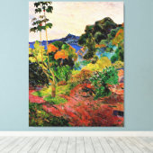 Gauguin - Martinique Landscape Canvas Afdruk (Insitu (Houten vloer))