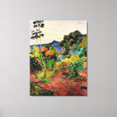 Gauguin - Martinique Landscape Canvas Afdruk (Voorkant)