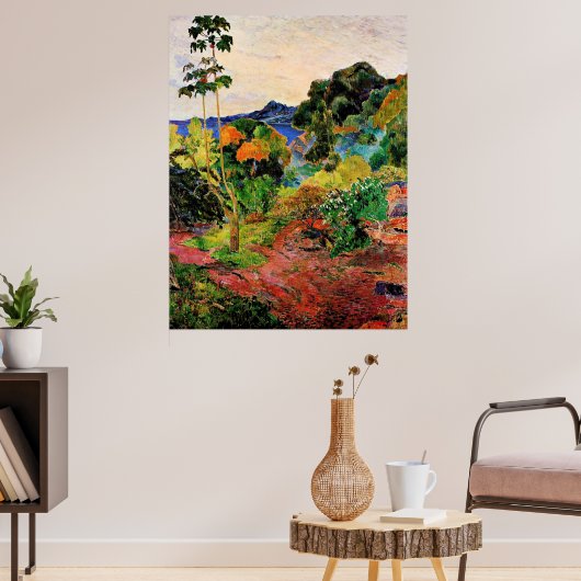 Gauguin - Martinique LandscapE Poster (Woonkamer 3)