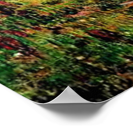 Gauguin - Martinique Landschap Poster (Hoek)