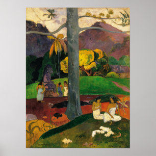 Gauguin - Mata Mua (In Oude Tijden) 1892 Poster