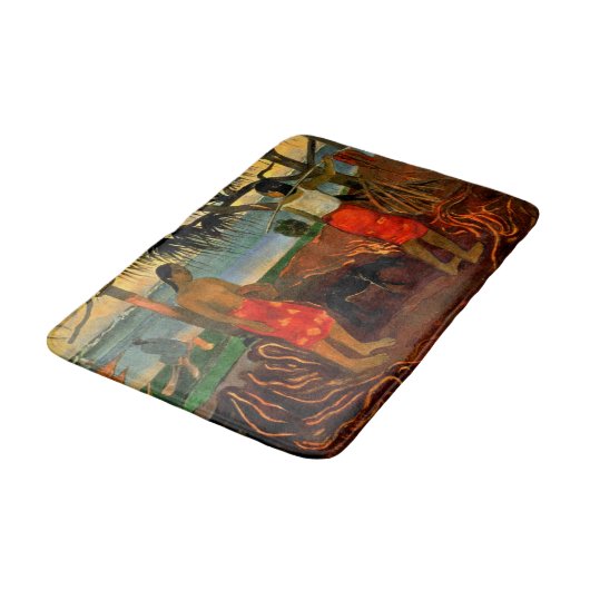 Gauguin - onder de Pandanus-boom Badmat (Gekanteld)