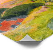 Gauguin - Over The Sea 1889 Poster (Hoek)