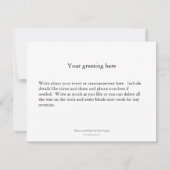 Gauguin-paardenrituelen op het roze strand op Tahi Aankondiging (Achterkant)