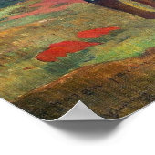 Gauguin - Parau Parau (Witte woorden) 1892 Poster (Hoek)