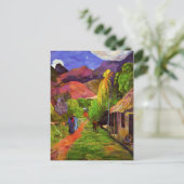 Gauguin Road in Tahiti Briefkaart (Staand voorkant)