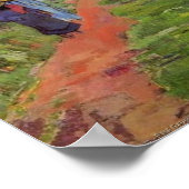 Gauguin - Road in Tahiti Poster (Hoek)