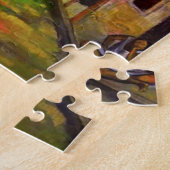 Gauguin Road in Tahiti Puzzle Legpuzzel (Zijkant)