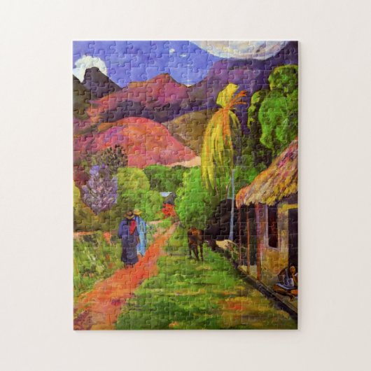 Gauguin Road in Tahiti Puzzle Legpuzzel (Verticaal)