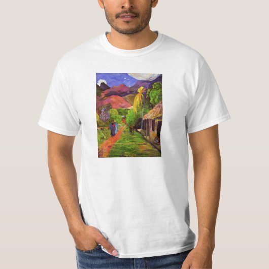 Gauguin Road in Tahiti T-shirt (Voorkant)