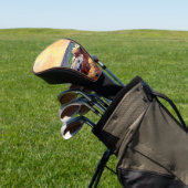 Gauguin - Rocks and Sea, 1886, painting Golfheadcover (Insitu)