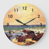 Gauguin - Rocks and Sea, Grote Klok (Voorkant)