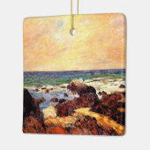 Gauguin - Rocks en Zee, Keramisch Ornament (Links)
