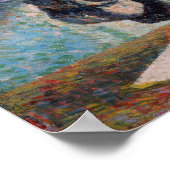 Gauguin - stil leven met het hoofd van het paard 1 poster (Hoek)