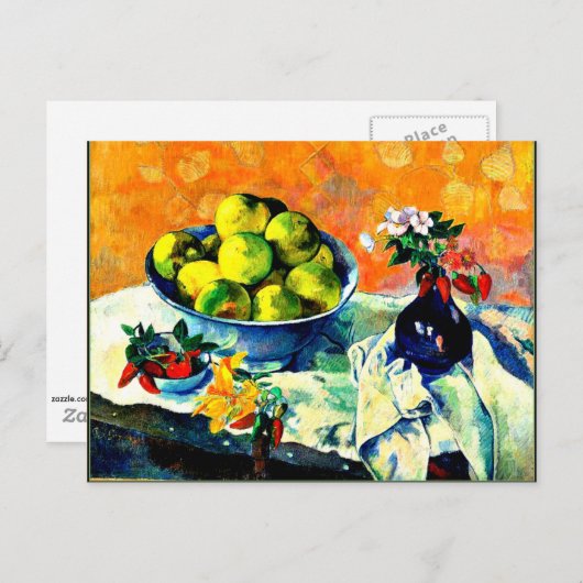 Gauguin - Stilleven met grapefruits Briefkaart (Voorkant / Achterkant)