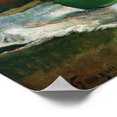 Gauguin - stilstand met profiel van de 1886 Laval Poster (Hoek)