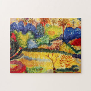 Gauguin Tahitian Landscape Puzzle Legpuzzel