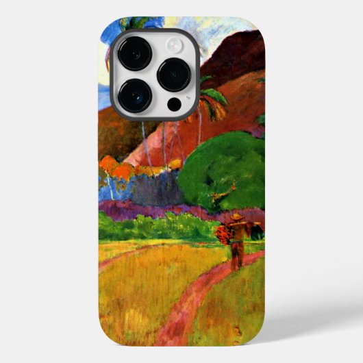 Gauguin - Tahitian Mountains Case-Mate iPhone Case (Achterkant)
