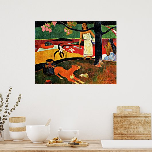 Gauguin - Tahitian Pastorale Poster (Keuken)