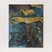 Gauguin Tahitian Vrouwen waar komen we vandaan? Legpuzzel (Verticaal)