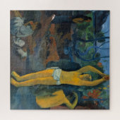 Gauguin Tahitian Vrouwen waar komen we vandaan? Legpuzzel (Horizontaal)