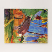 Gauguin - Thatched Hut onder de Palmen Legpuzzel (Horizontaal)