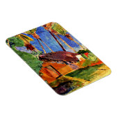 Gauguin - Thatched Hut onder de Palmen Magneet (Rechterzijde)