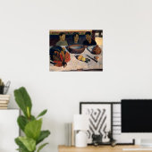 Gauguin - The Meal 1891 Poster (Thuiskantoor)