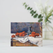 Gauguin - Tomaten en een Pewter Tankard op een taf Briefkaart (Staand voorkant)